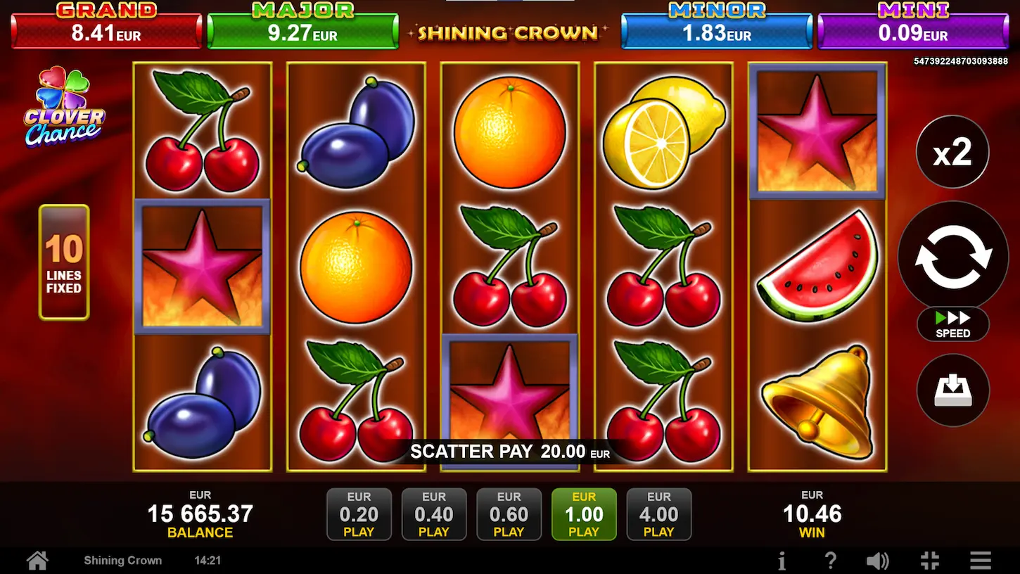 Shining Crown Scatter Star